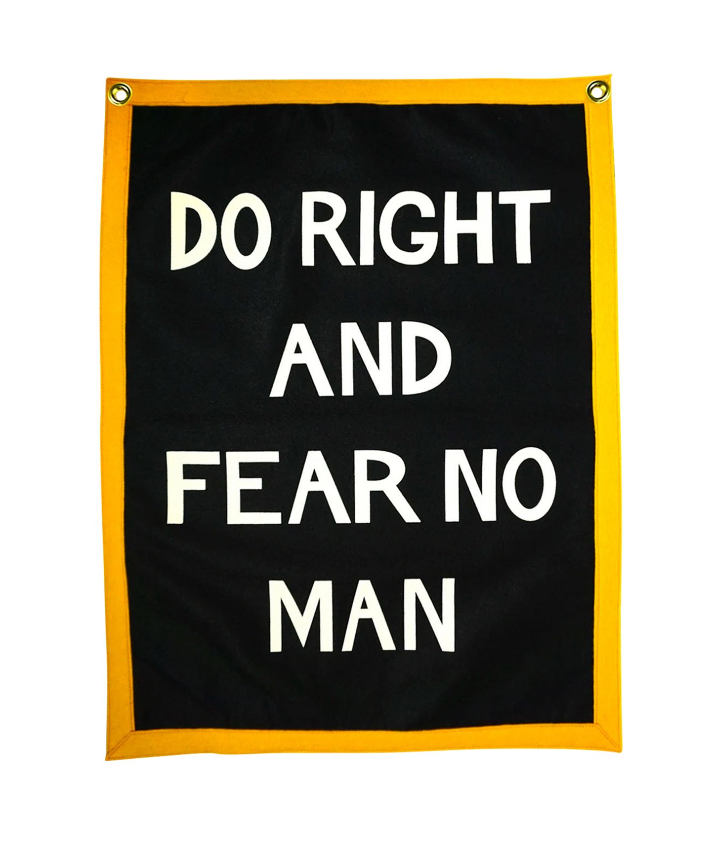 Do Right And Fear No Man Camp Flag