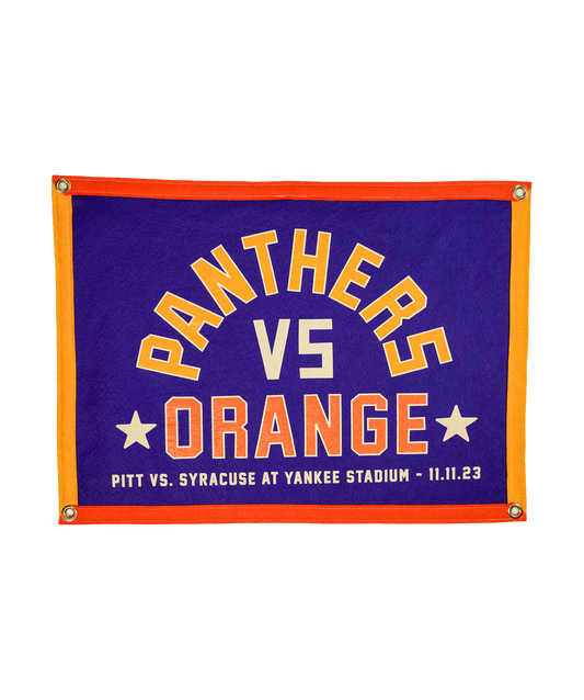 Panthers vs Orange Commemorative Camp Flag