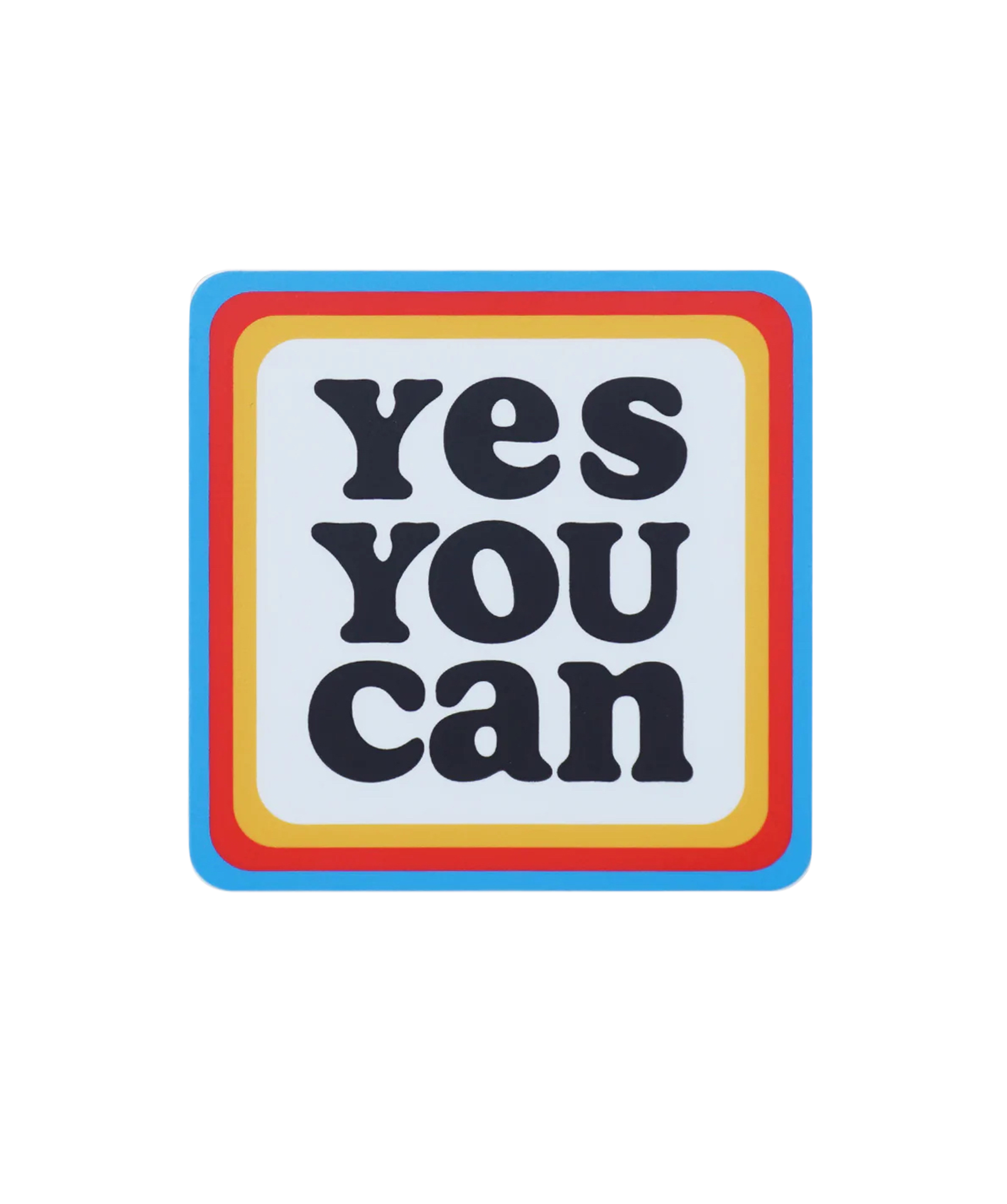 Yes You Can Sticker
