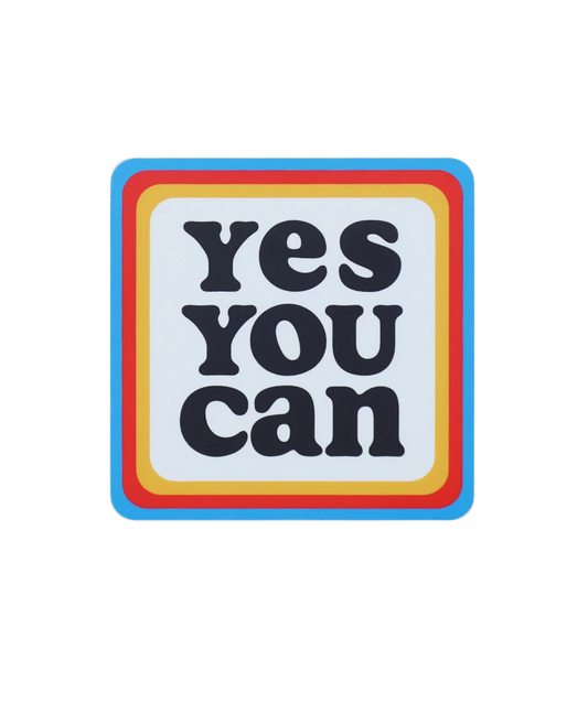 Yes You Can Sticker • Kelle Hampton x Oxford Pennant Original