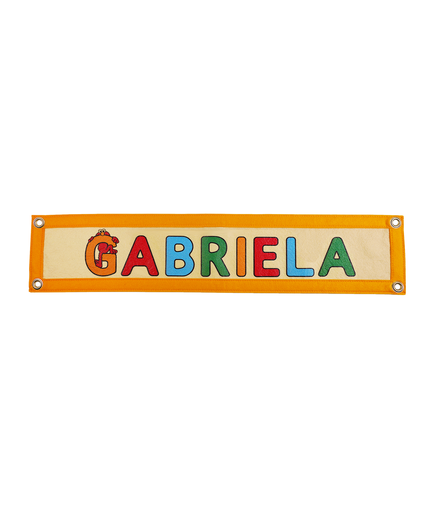 Personalized Elmo Name Camp Flag • Sesame Street x Oxford Pennant