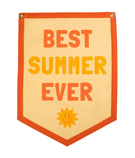 Best Summer Ever Camp Flag • Kelle Hampton x Oxford Pennant