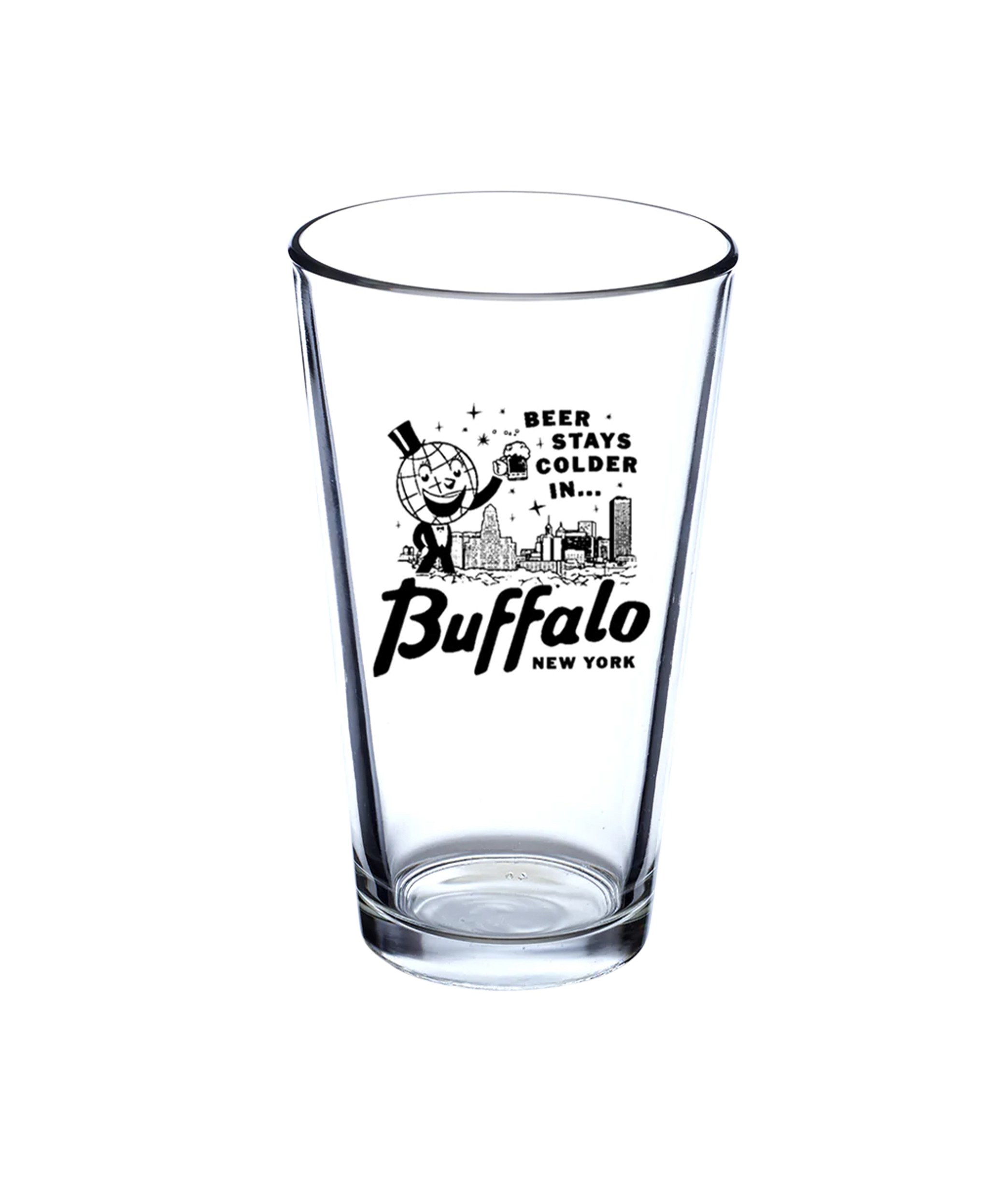 New York Buffalo Brewfest Beer Tasting Glasses Small Pilsner