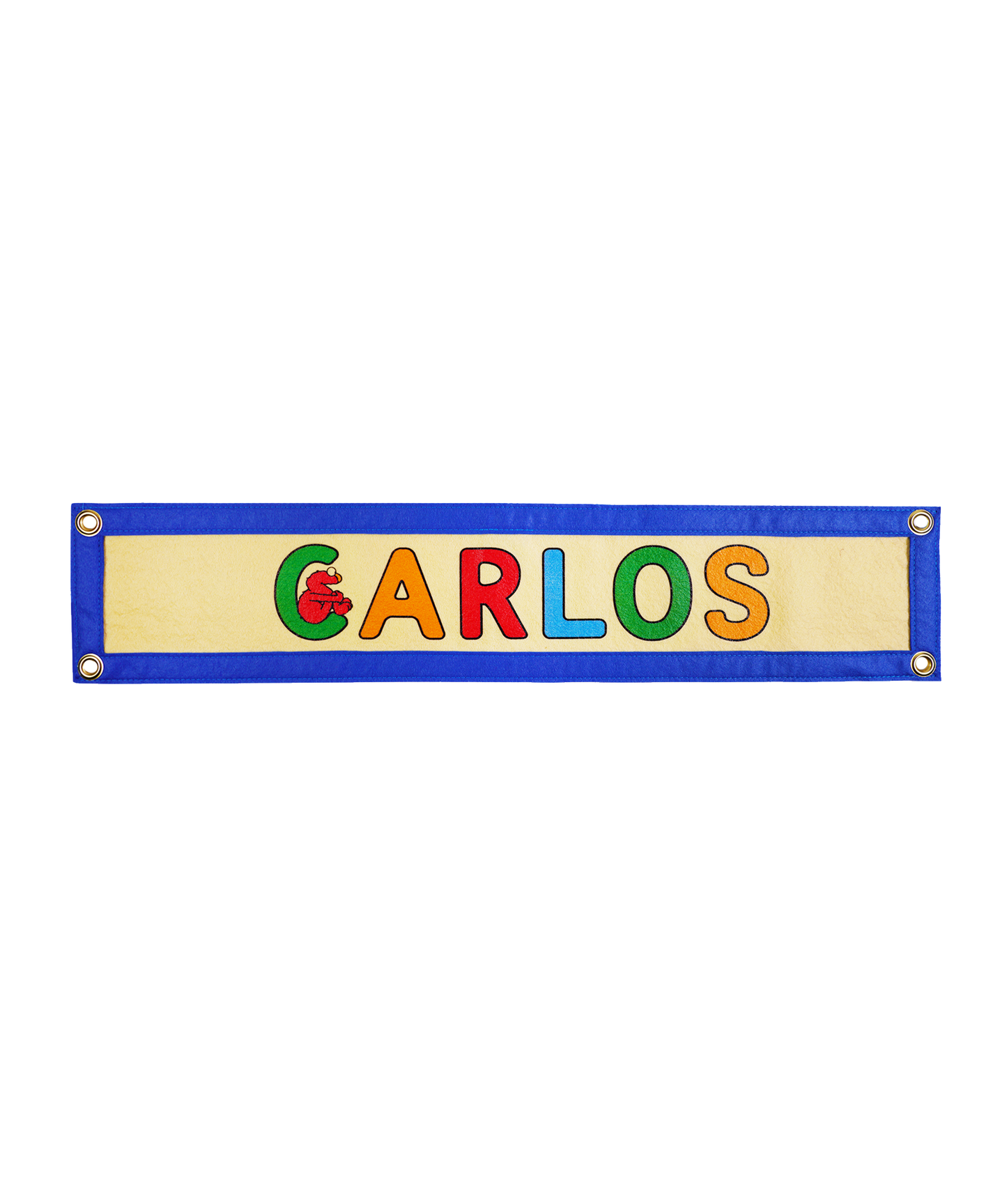 Personalized Elmo Name Camp Flag • Sesame Street x Oxford Pennant