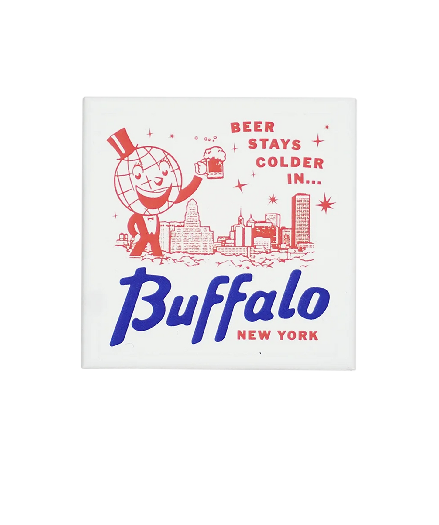Beer Stays Colder in Buffalo Magnet