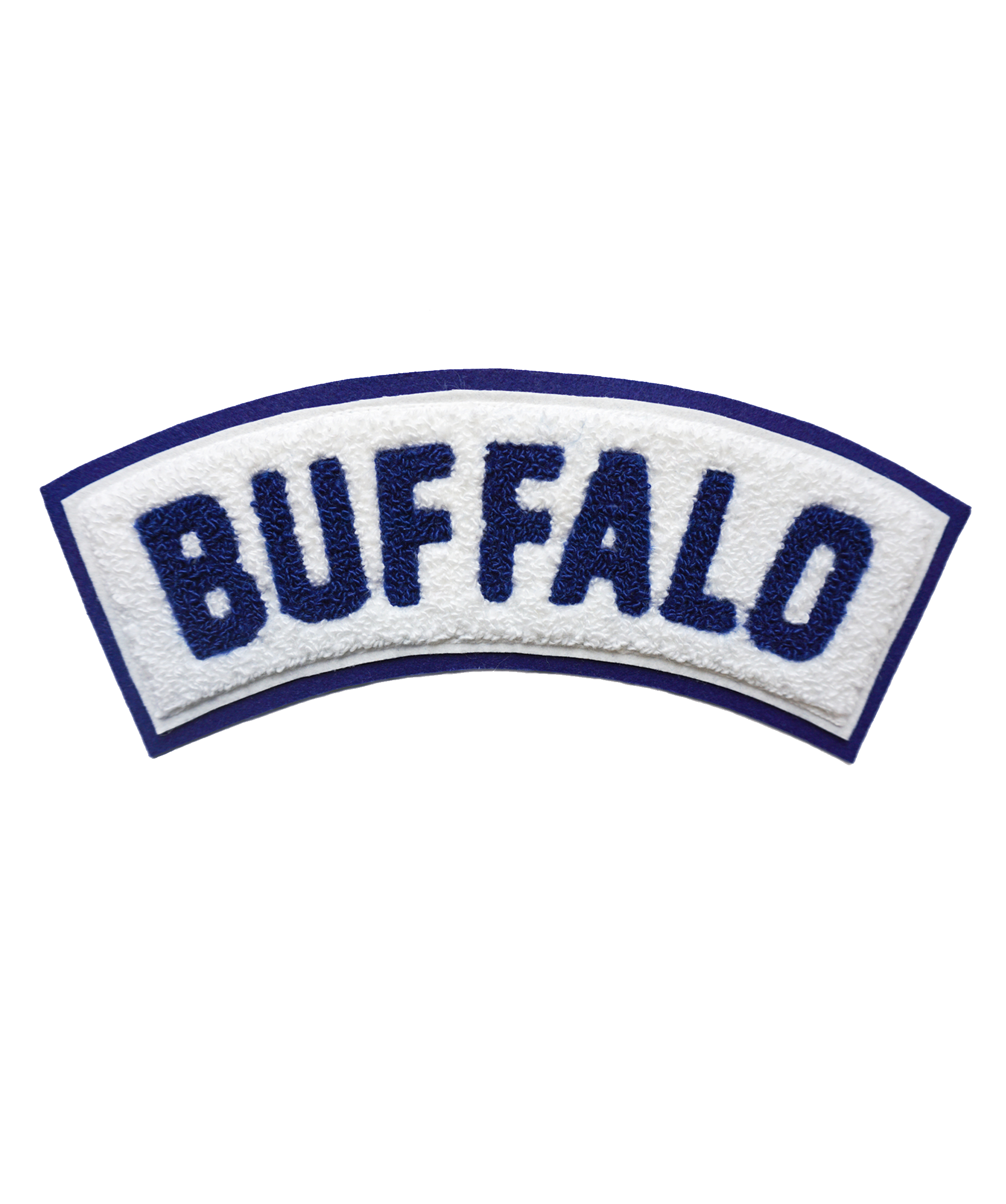 Buffalo Rocker Chenille Patch