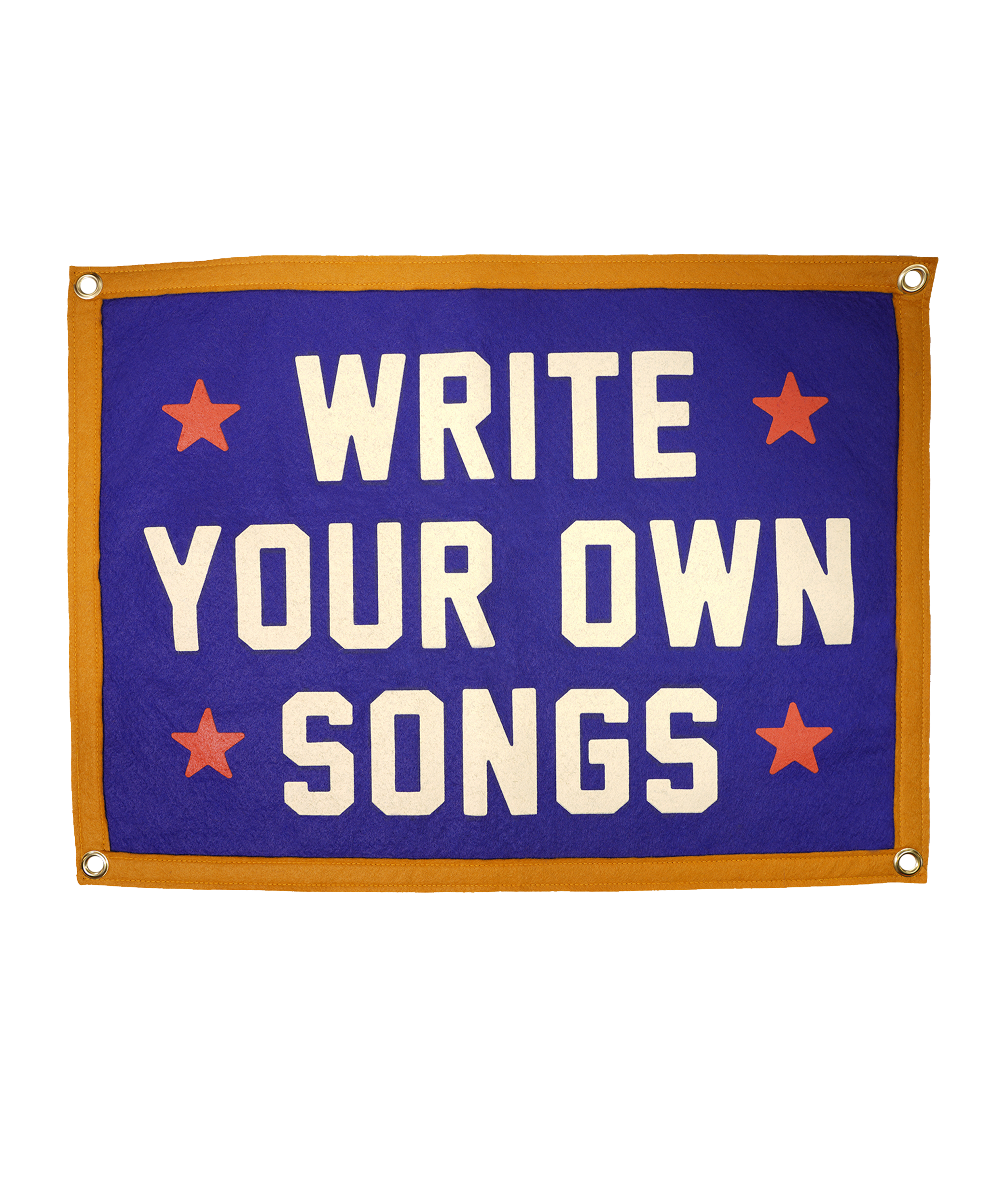Write Your Own Songs Camp Flag • Willie Nelson x Oxford Pennant Write Your Own Songs Camp Flag • Willie Nelson x Oxford Pennant
