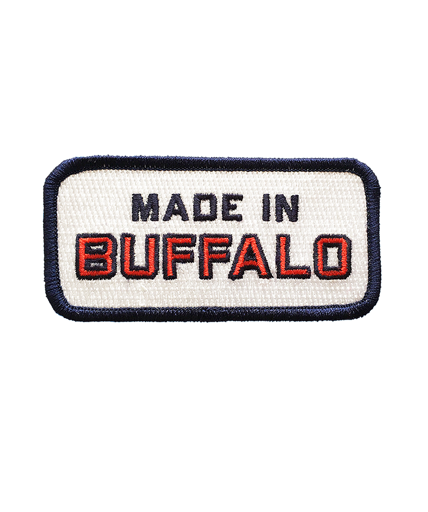 Made In Buffalo Embroidered Patch
