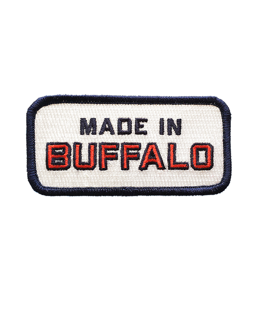 Made In Buffalo Embroidered Patch