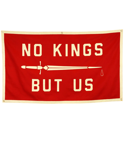 No Kings But Us Championship Banner • United By Blue x True Hand Society x Oxford Pennant Original