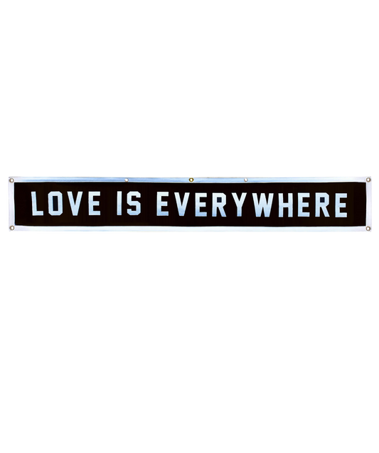 Love Is Everywhere Championship Banner • Wilco x Oxford Pennant Original