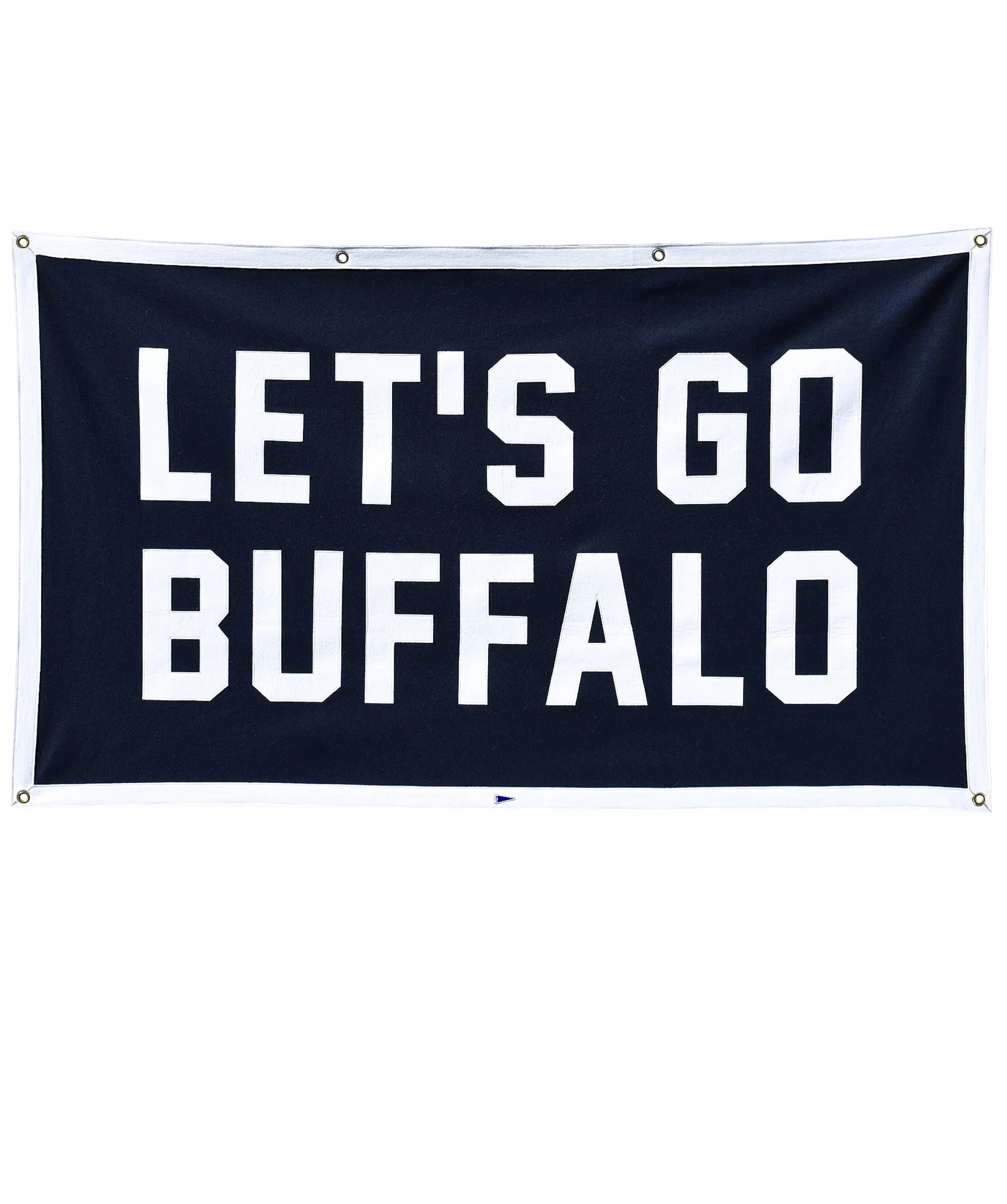 Let's Go Buffalo Pennant