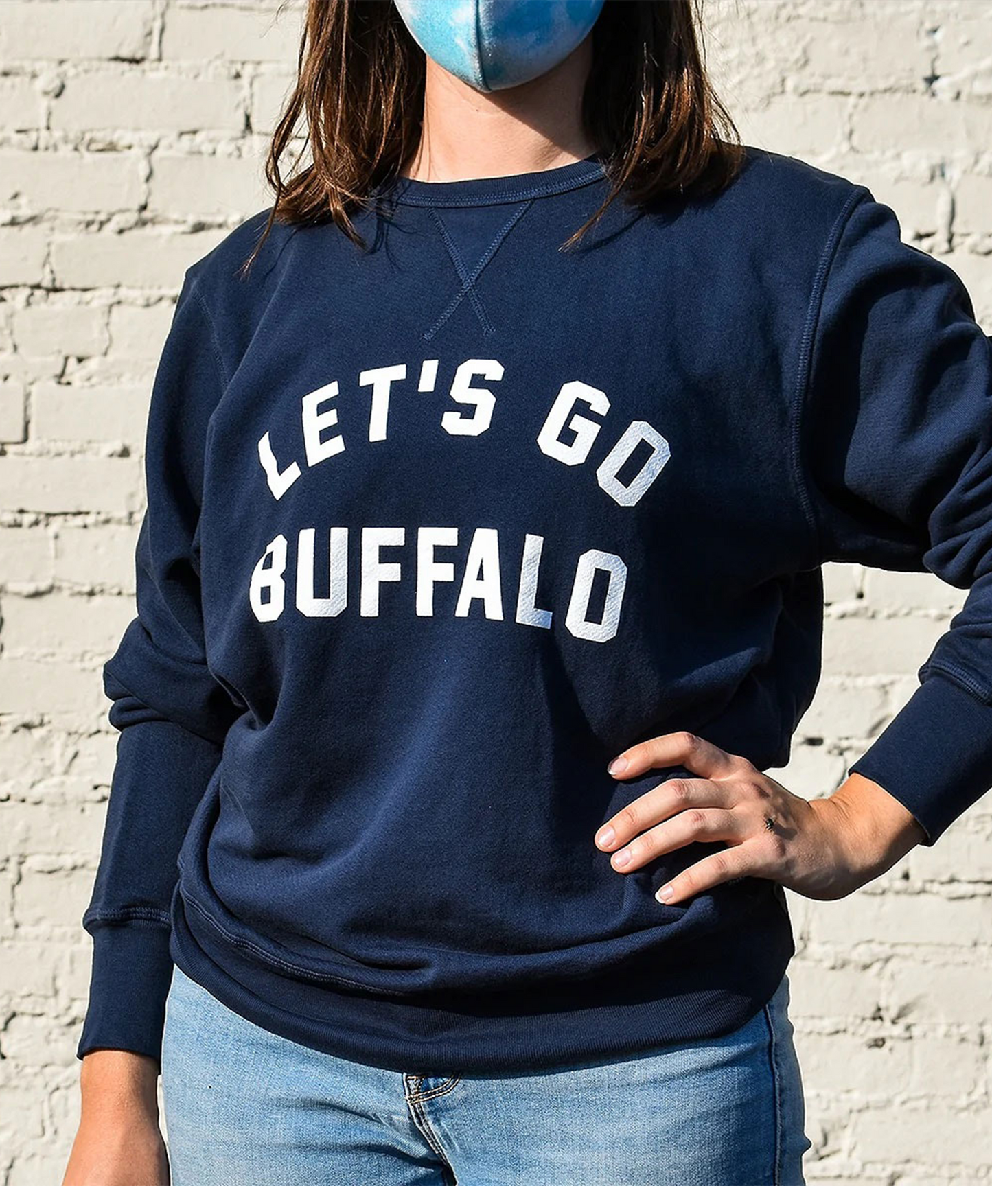 Let's Go Buffalo Crew Neck Sweatshirt