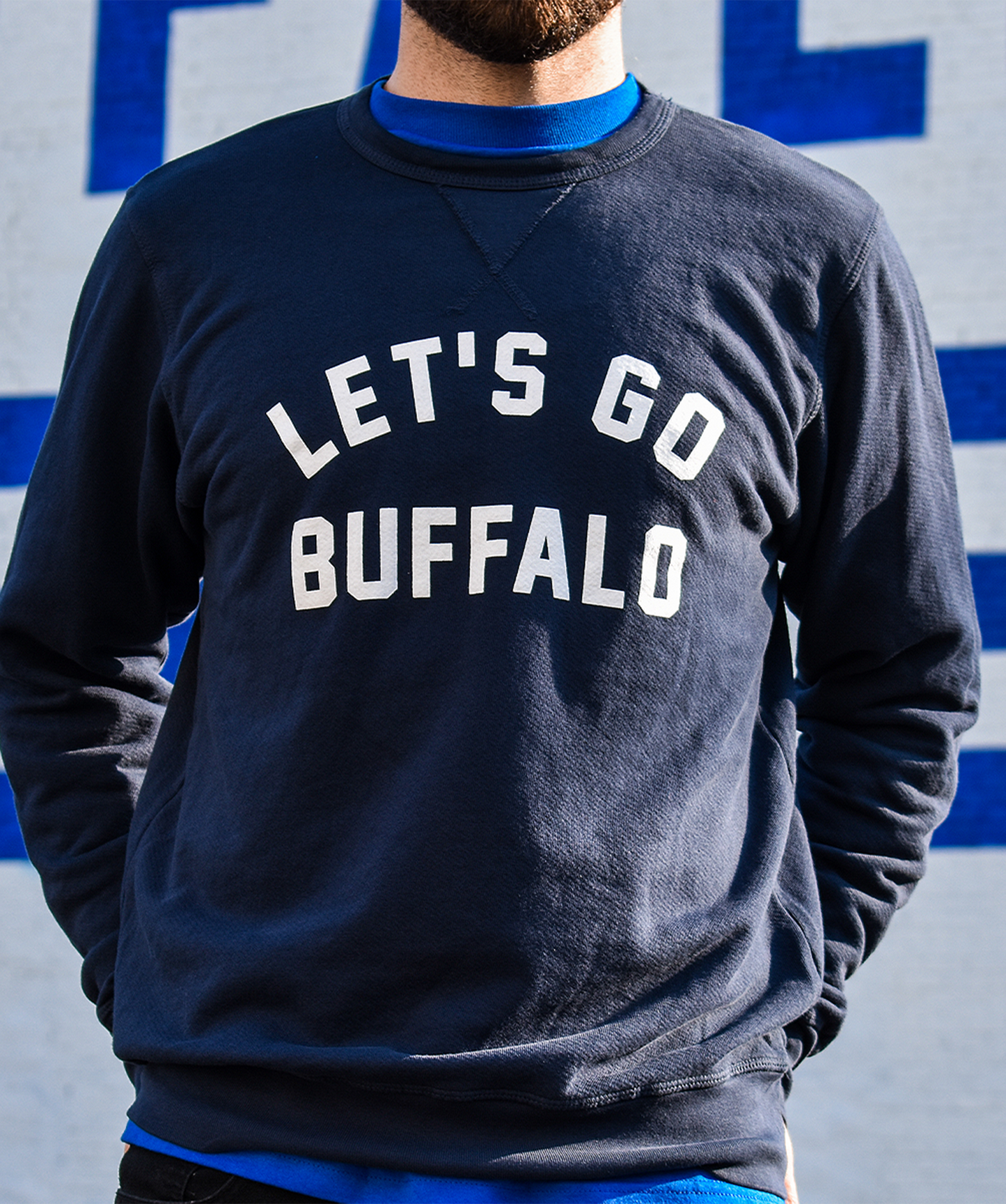 Let's Go Buffalo Crew Neck Sweatshirt
