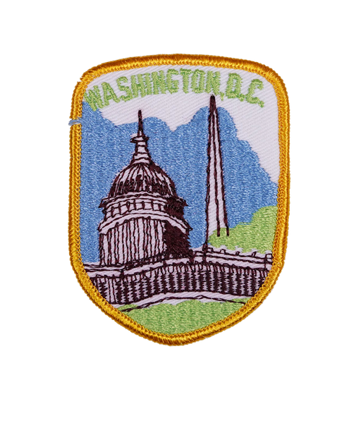 Vintage Washington D.C. Embroidered Patch
