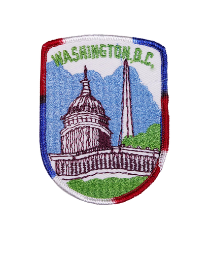 Vintage Washington D.C. Embroidered Patch