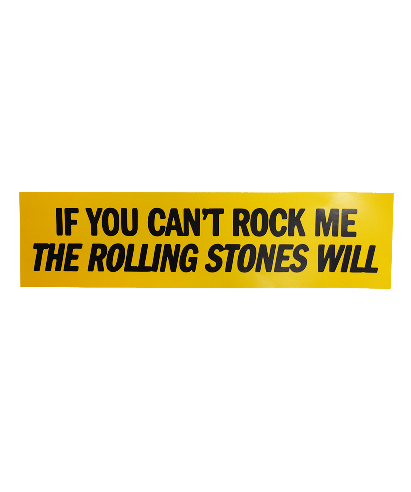 The Rolling Stones Bumper Sticker • The Rolling Stones x Oxford Pennant