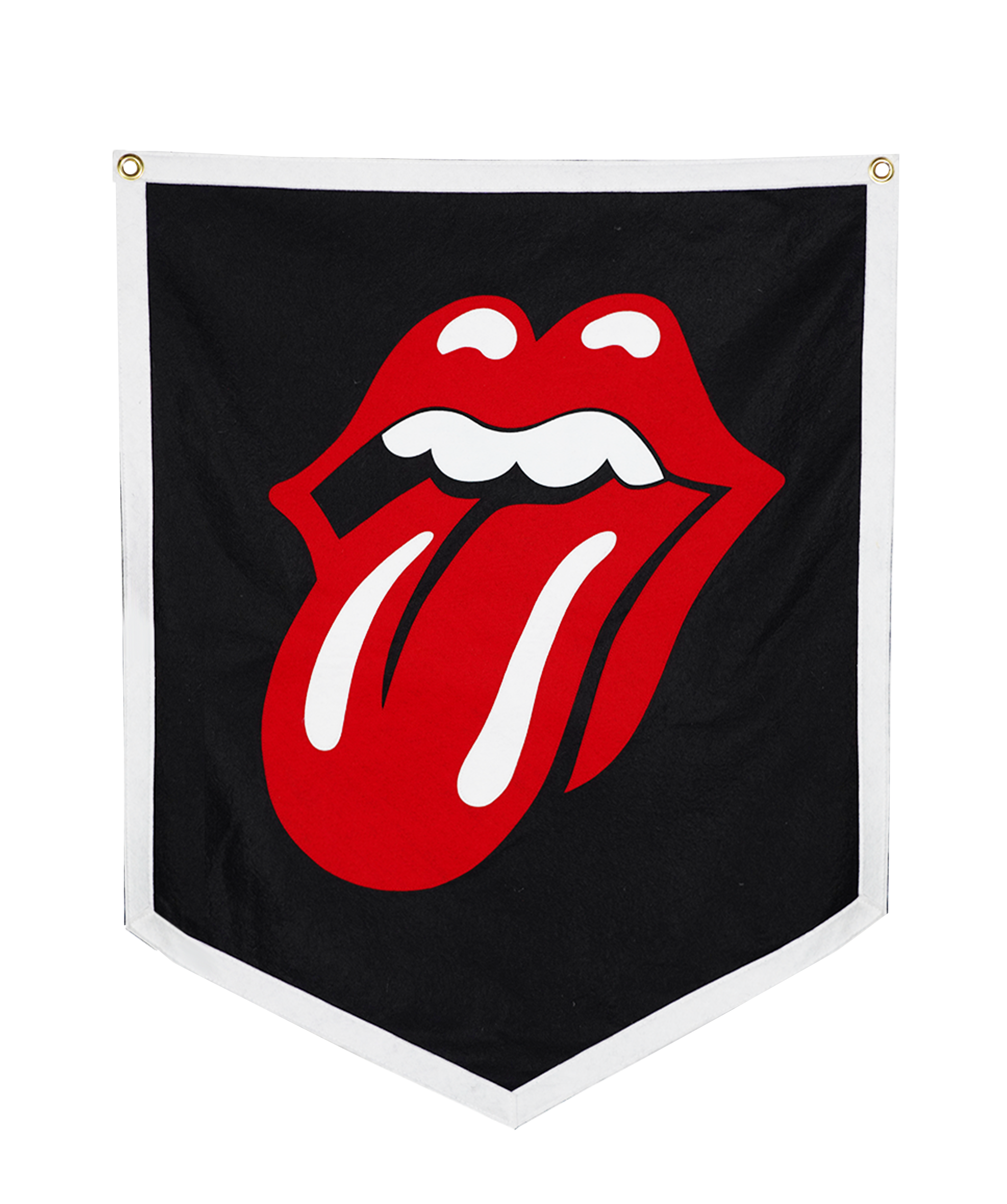 Hot Lips Championship Banner | The Rolling Stones x Oxford Pennant