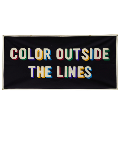 Color Outside The Lines Championship Banner