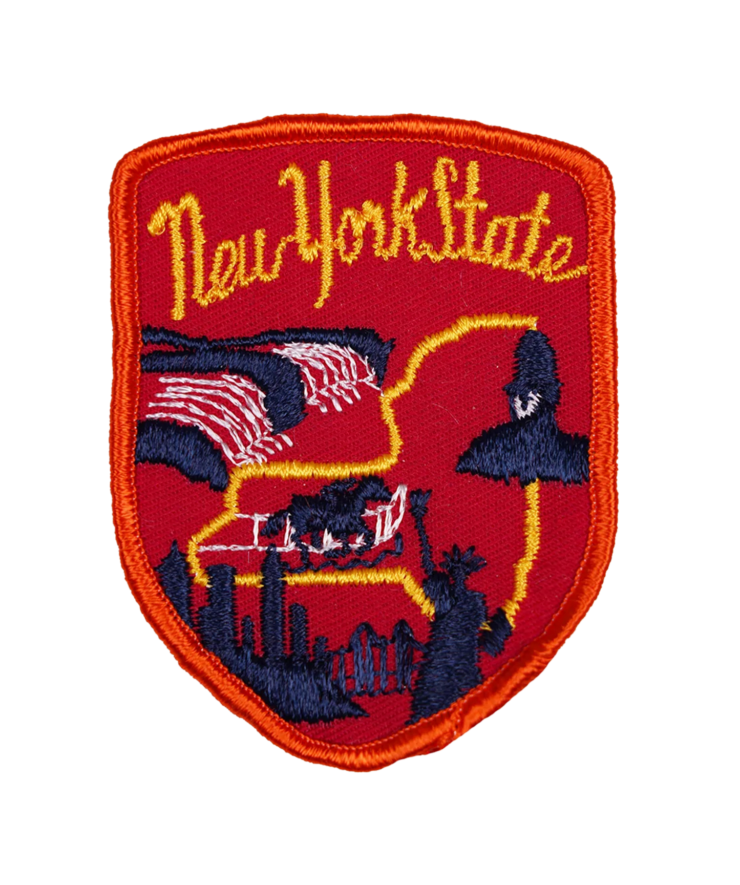 Vintage New York Embroidered Patch