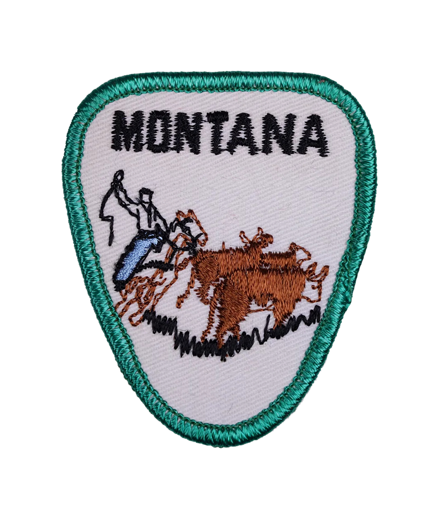 Vintage Montana Embroidered Patch