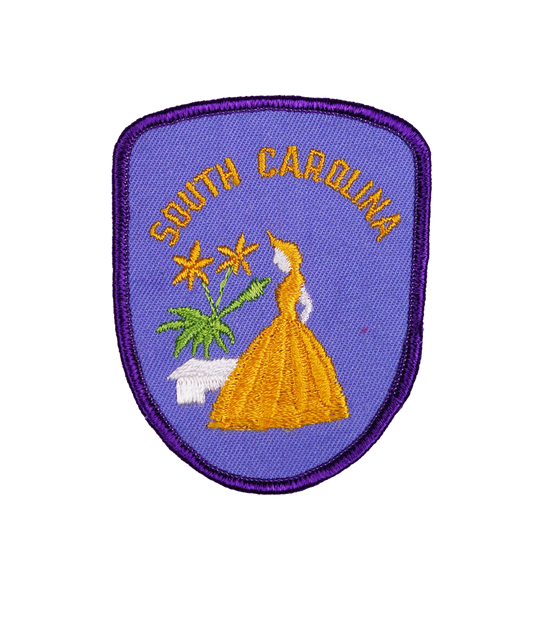 Vintage South Carolina Embroidered Patch