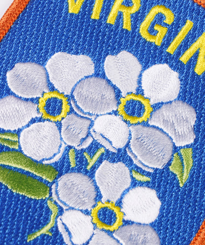 Virginia Embroidered Patch