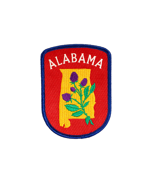 Alabama Embroidered Patch