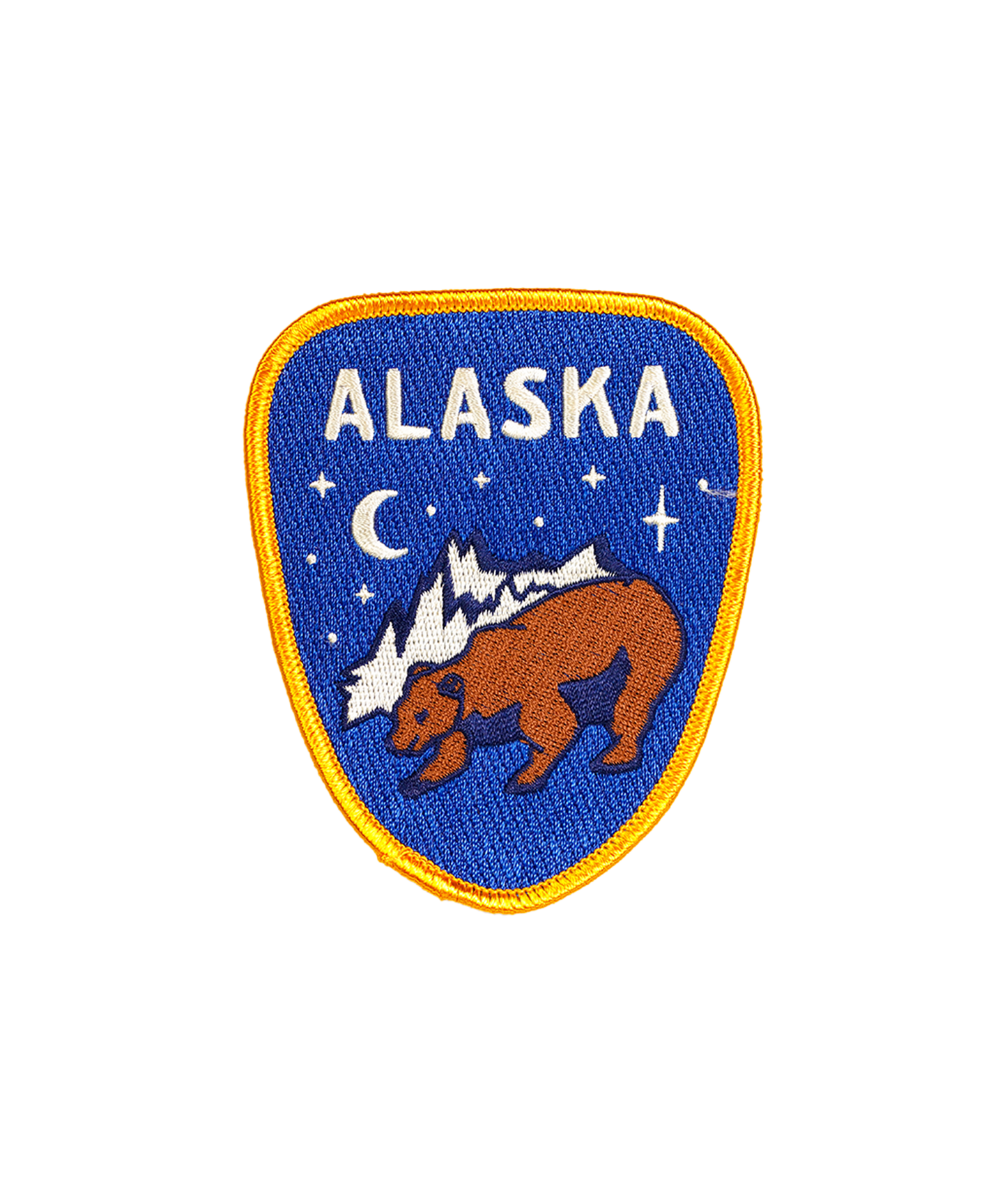 Alaska Embroidered Patch