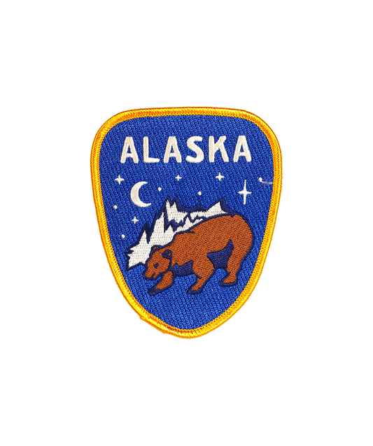 Alaska Embroidered Patch