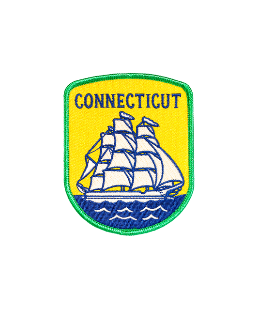 Connecticut Embroidered Patch
