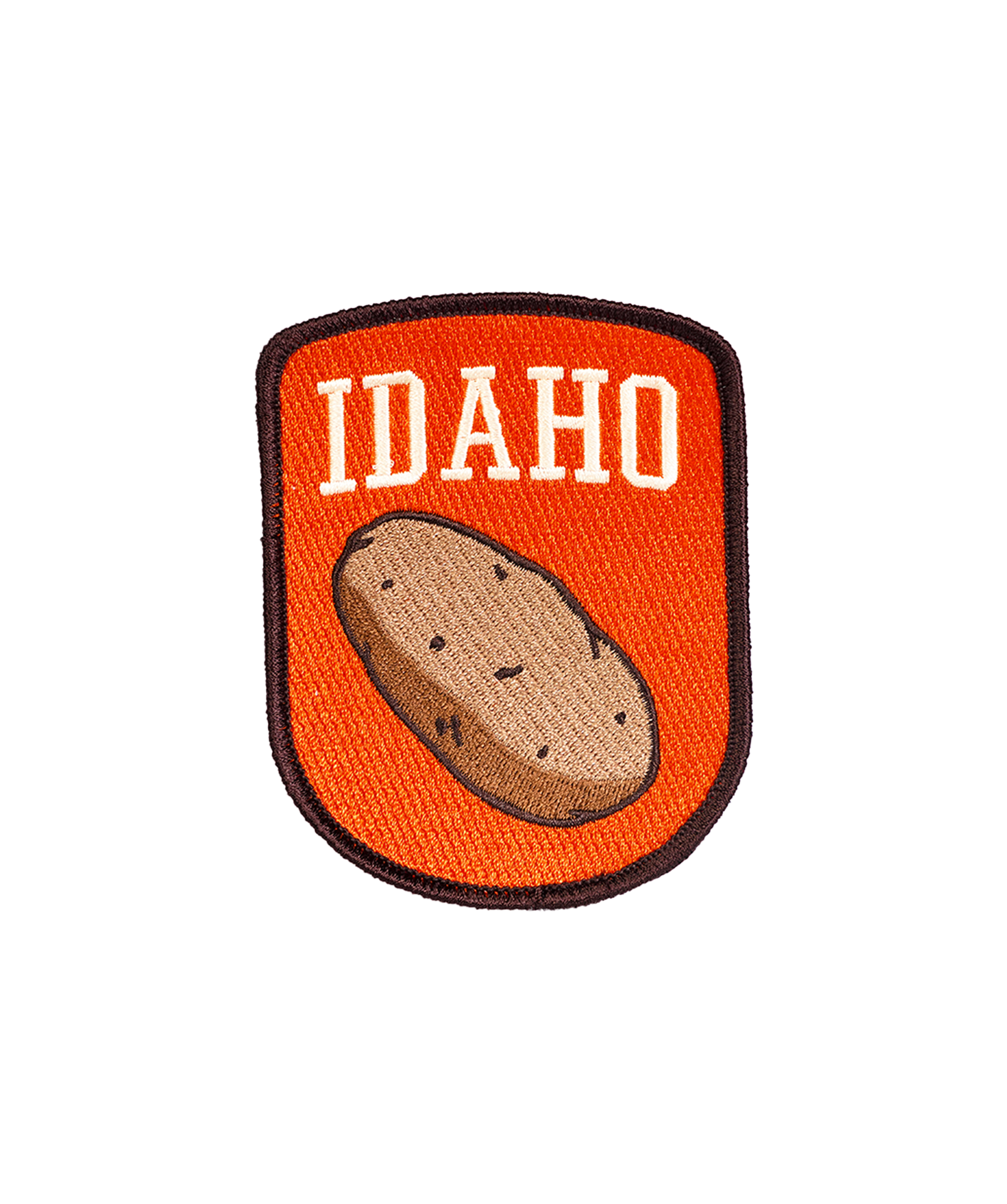 Toppa Ricamata Idaho U24 - Da Cucire O Stirare - 8 X 5 Cm
