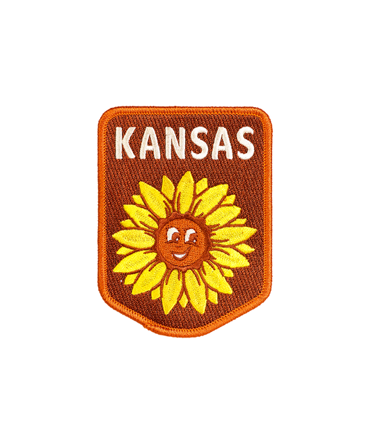 Kansas Embroidered Patch