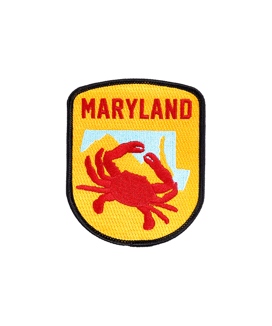 Maryland Embroidered Patch