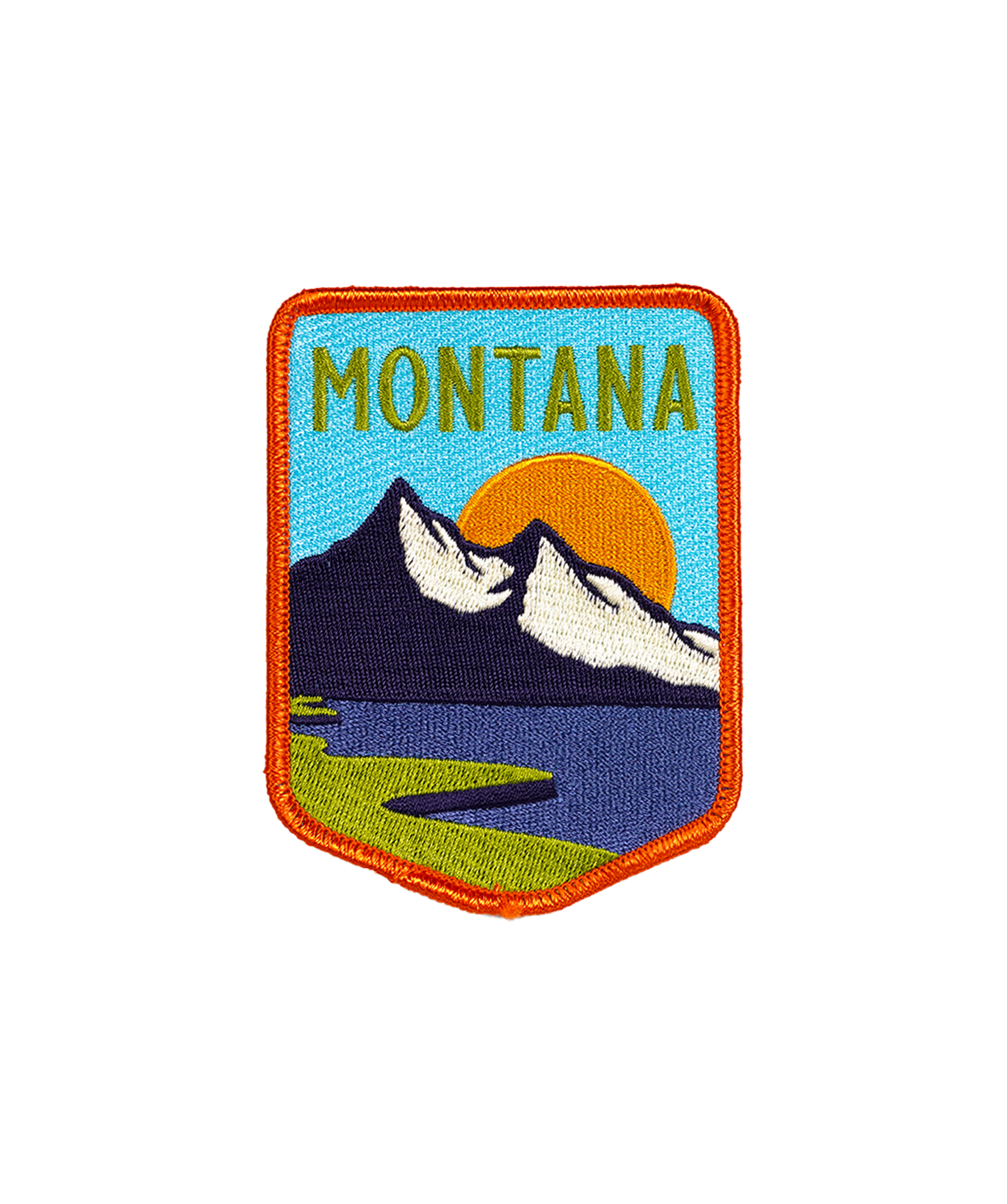 Montana Embroidered Patch