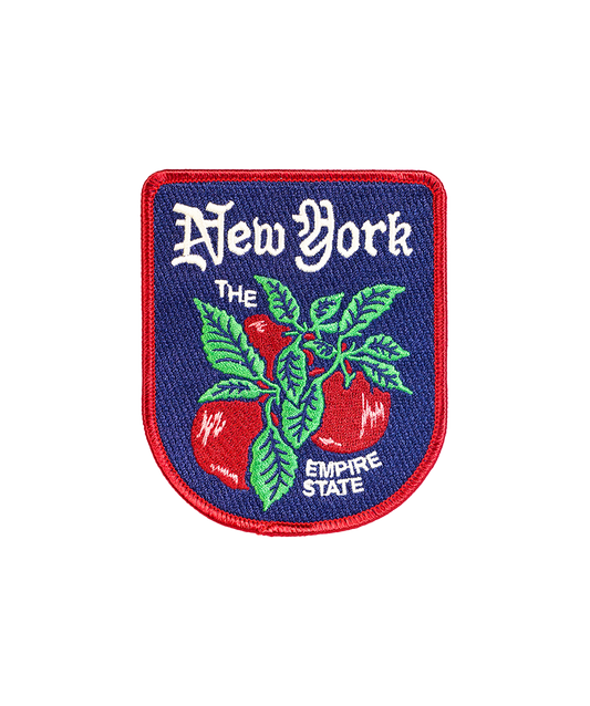 New York Embroidered Patch