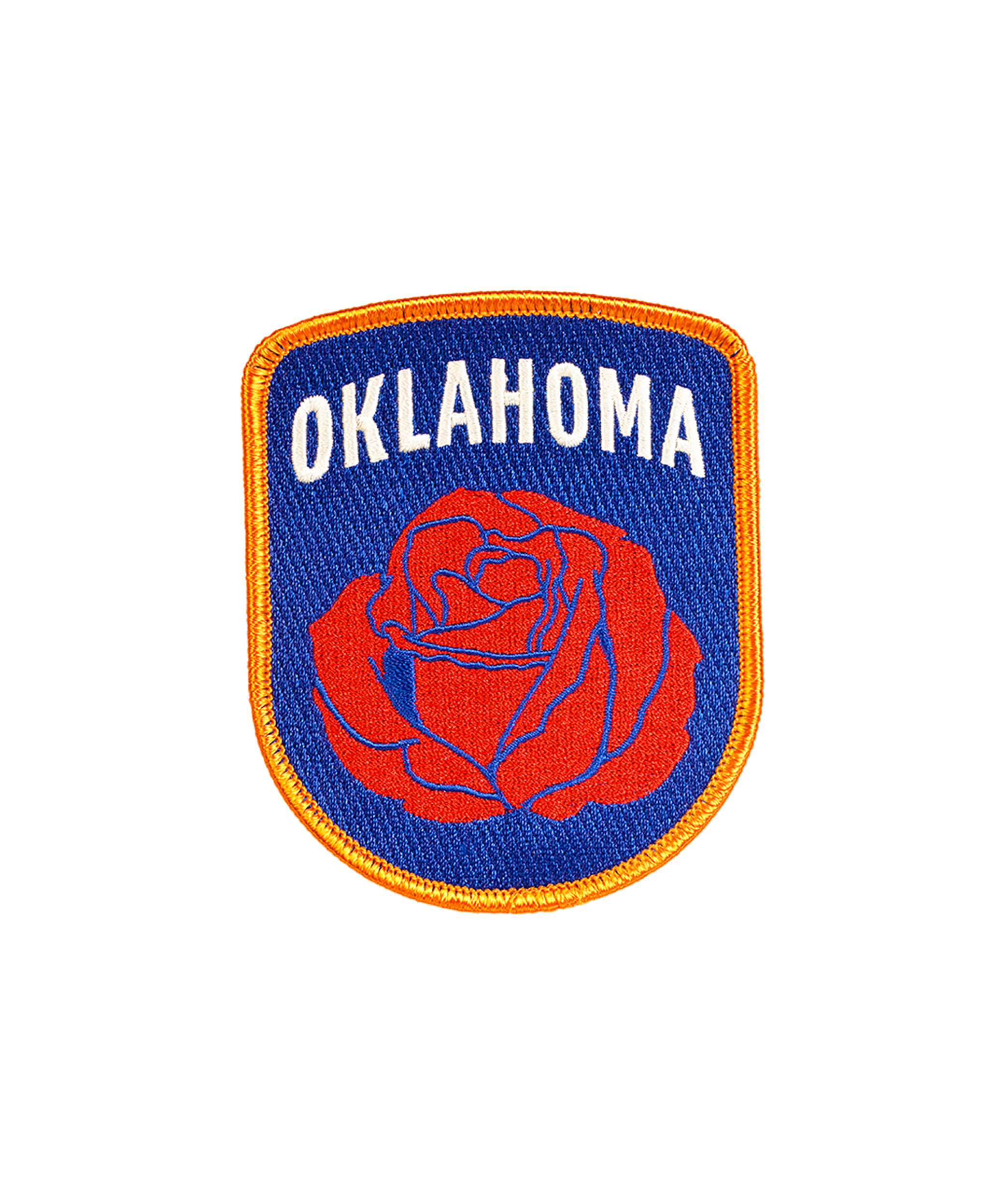 Oklahoma Embroidered Patch | Oxford Pennant