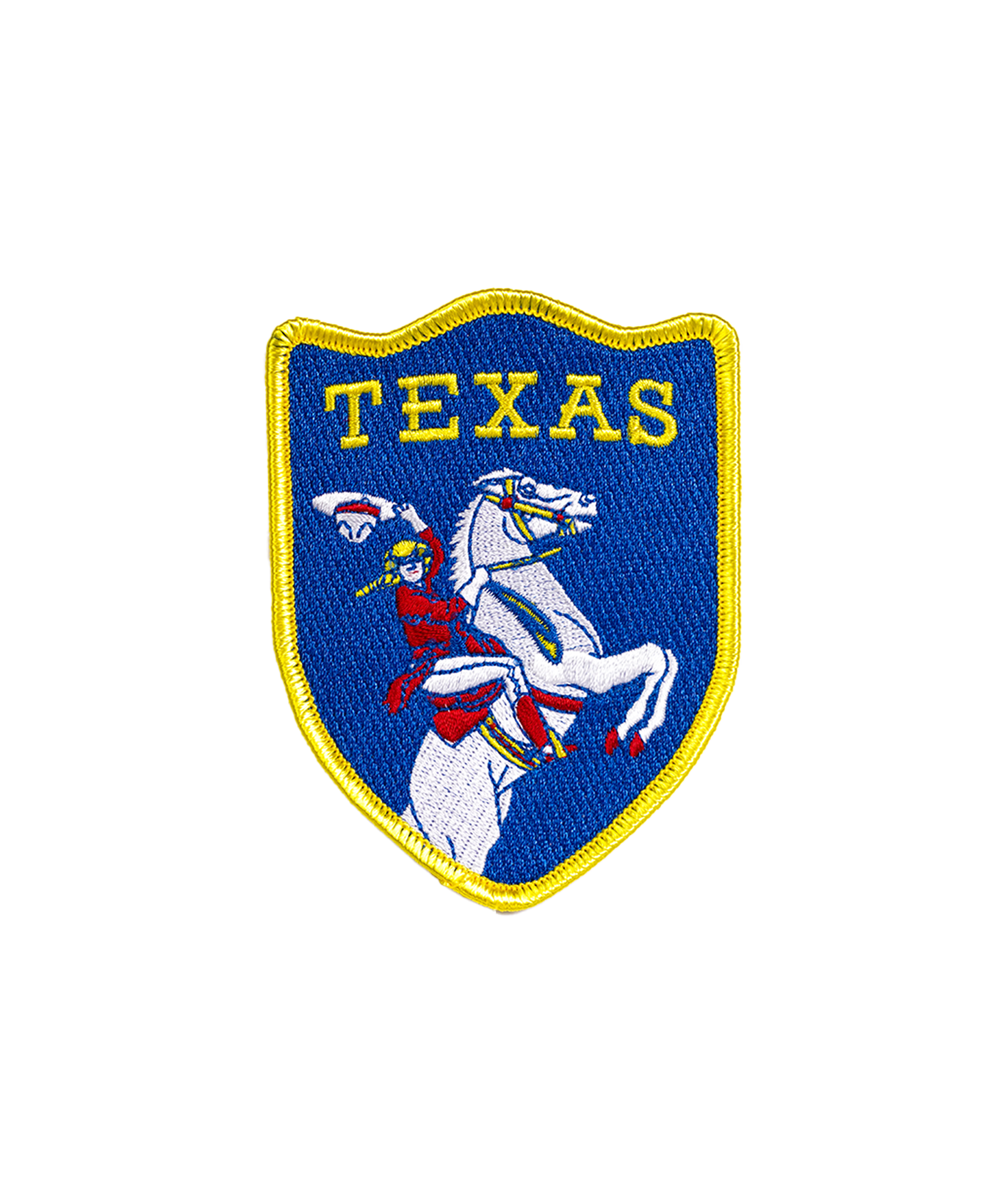 Texas USA full color custom embroidered patch