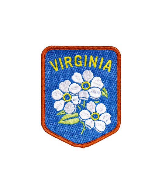 Virginia Embroidered Patch