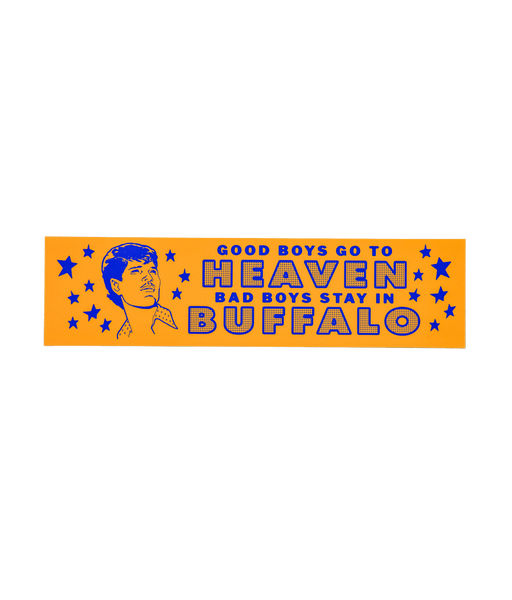 Bad Boys Stay In Buffalo Bumper Sticker