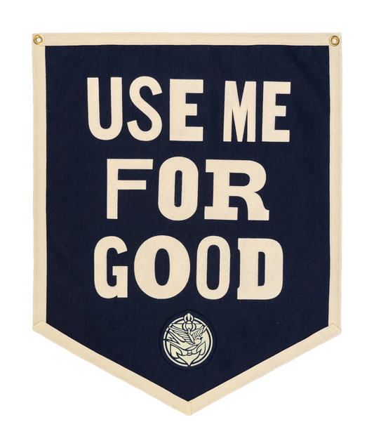 Use Me For Good Banner • Jason Isbell x Oxford Pennant