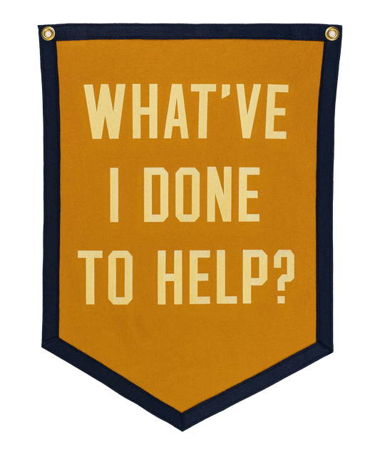 What've I Done To Help Camp Flag • Jason Isbell x Oxford Pennant