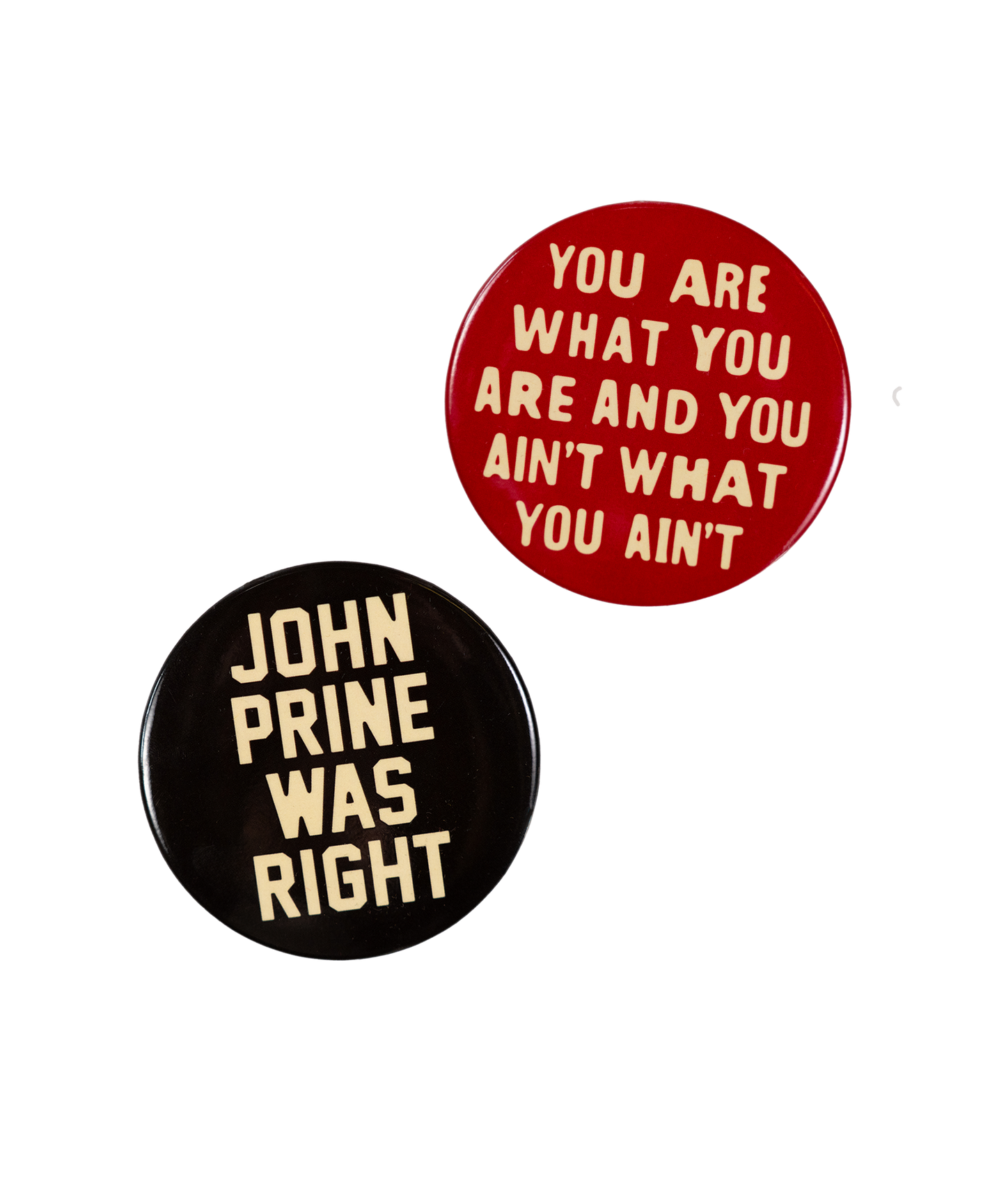 John Prine Button Pack • John Prine x Oxford Pennant