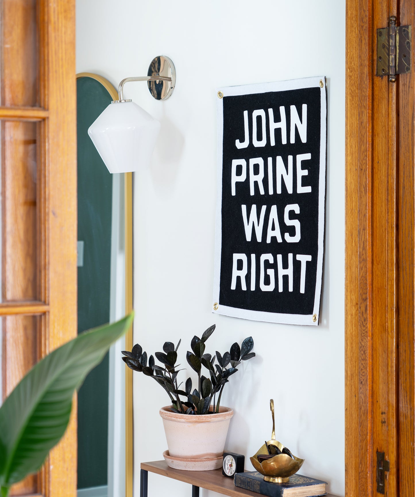 John Prine Was Right Camp Flag • John Prine x Oxford Pennant
