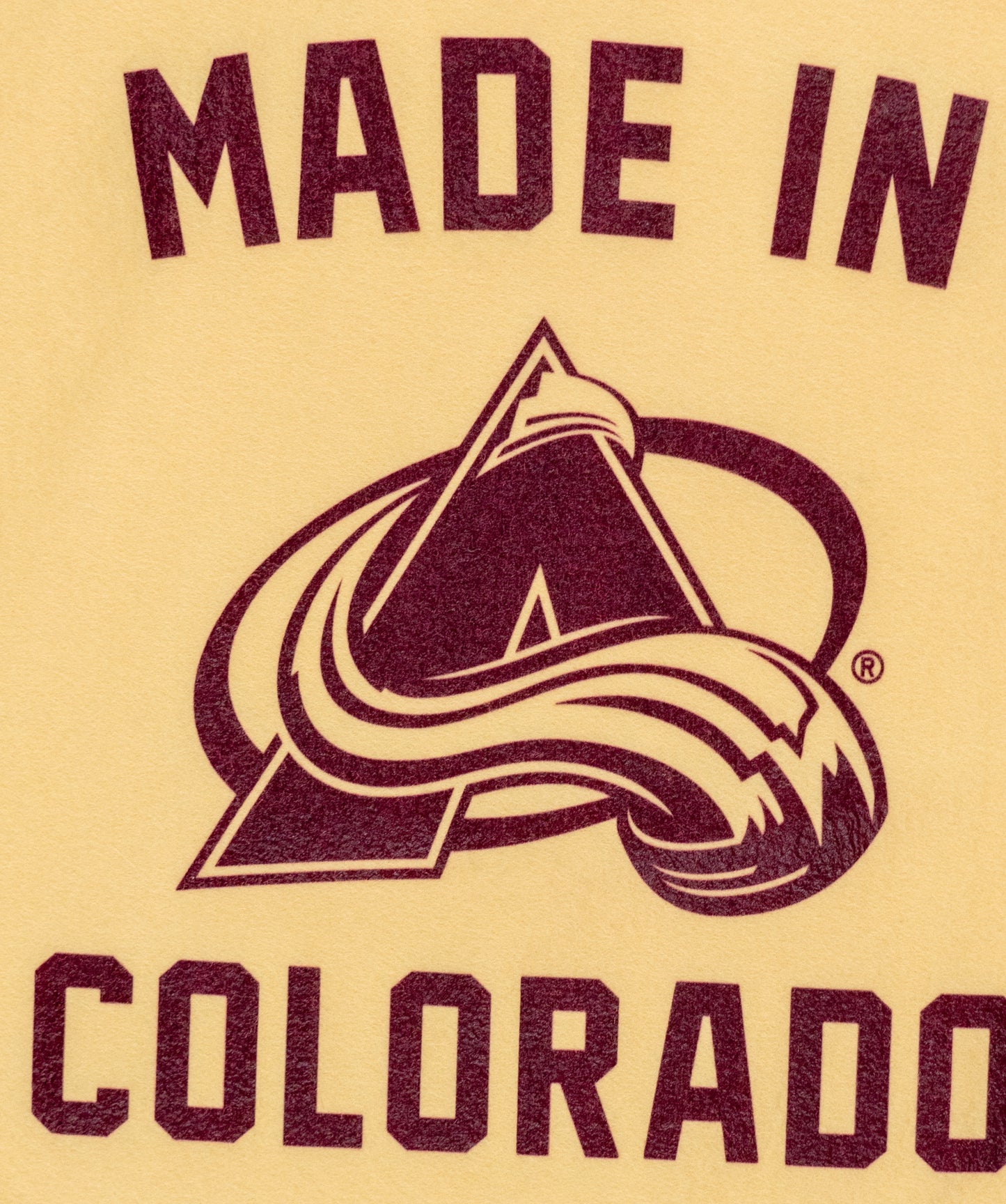 Made In Colorado: Colorado Avalanche Camp Flag • NHL x Oxford Pennant