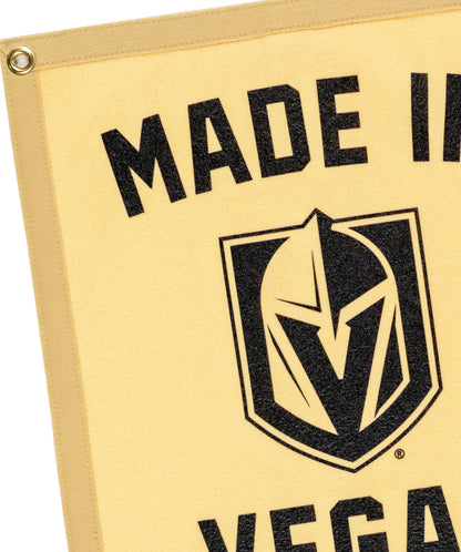 Made In Vegas: Vegas Golden Knights Camp Flag • NHL x Oxford Pennant