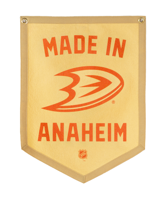 Anaheim Ducks Camp Flag | NHL x Oxford Pennant