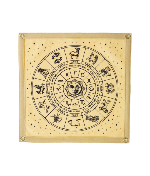 Astrology Wheel Camp Flag