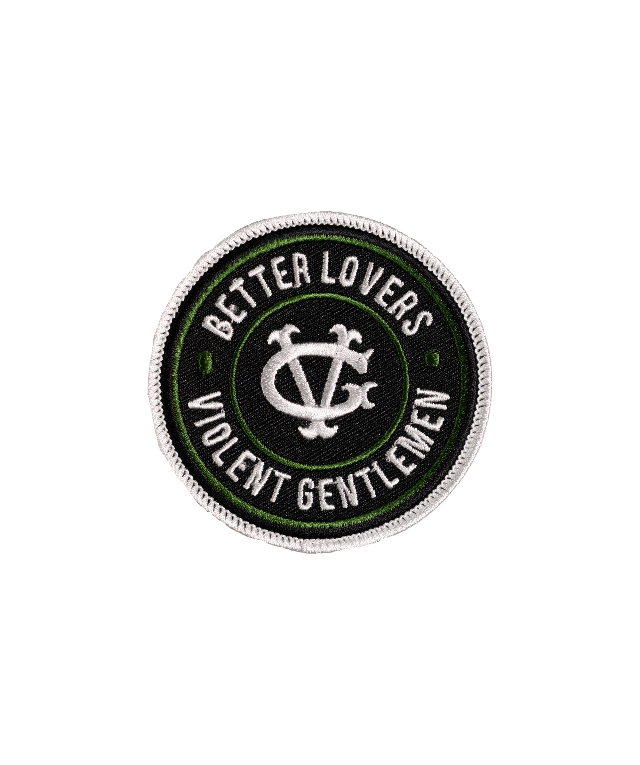 Better Lovers Violent Gentlemen Embroidered Patch • Better Lovers