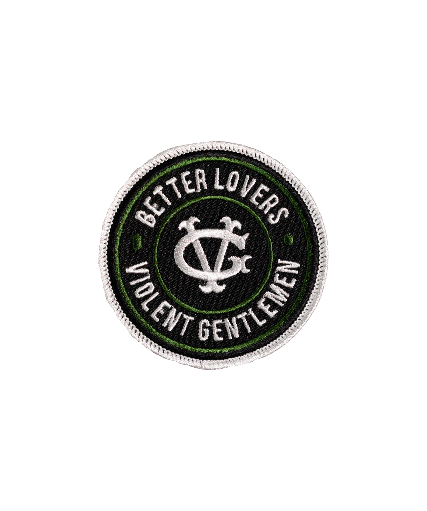 Better Lovers Violent Gentlemen Embroidered Patch • Better Lovers x Oxford Pennant